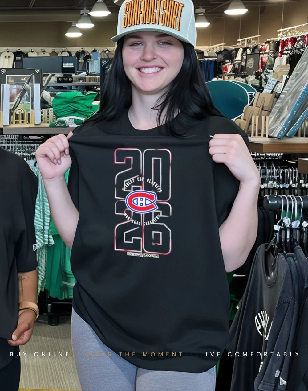 Montreal Canadiens 2026 Stanley Cup Playoffs Bold shirt