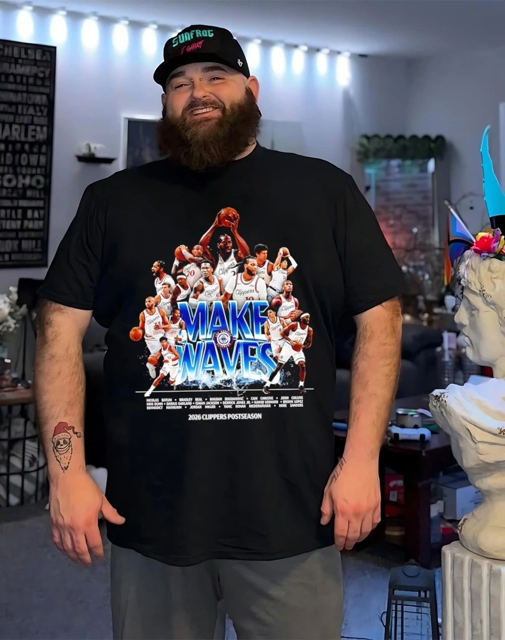 LA Clippers Make Waves 2026 NBA Postseason shirt
