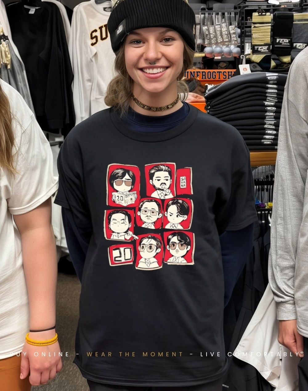 BTS 2.0 Arirang Tour 2026 Chibi shirt