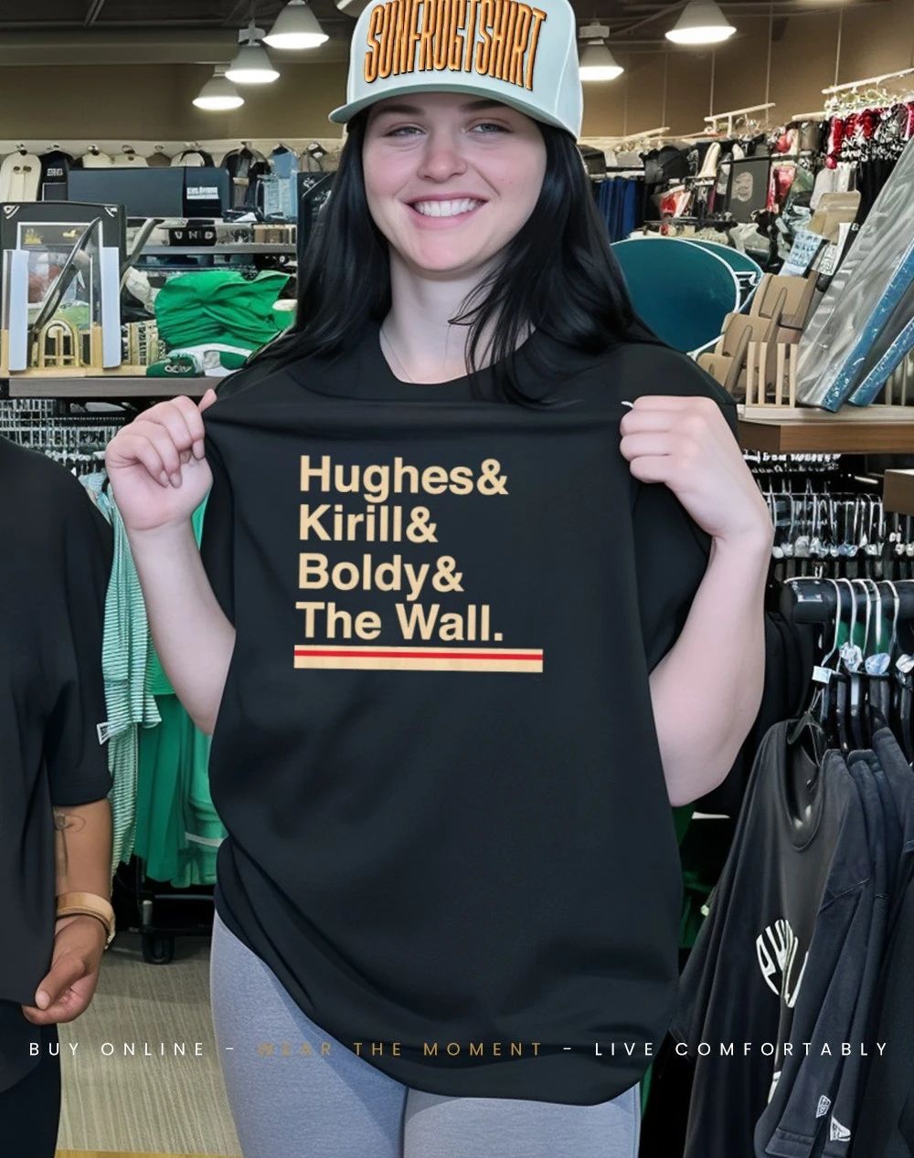 Minnesota Hockey Ampersand Hughes & Kirill & Boldy & The Wall shirt
