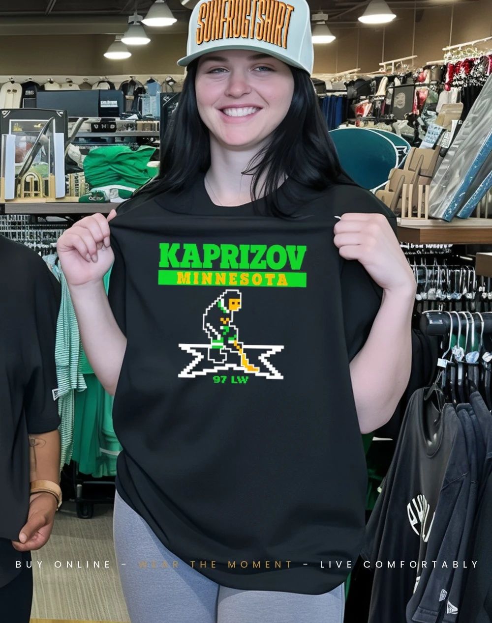 Kirill Kaprizov Minnesota Wild Retro Hockey 97LW shirt