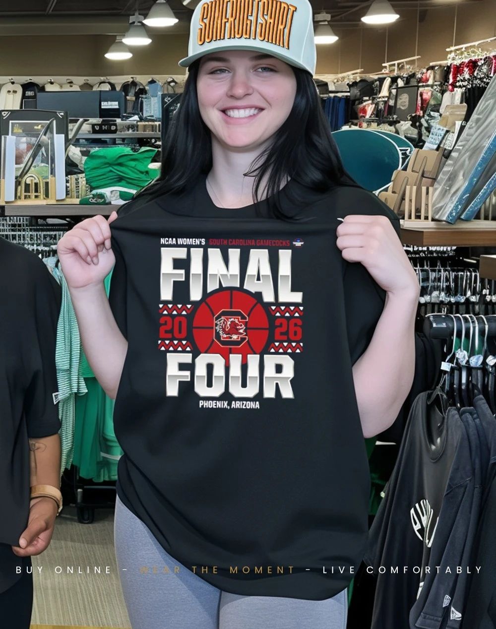 South Carolina Gamecocks Final Four 2026 Women’s Basketball shirt