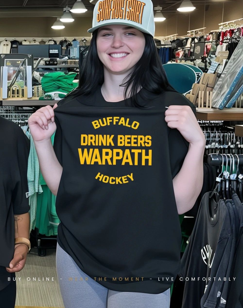 Buffalo Drink Beers Warpath Hockey shirt