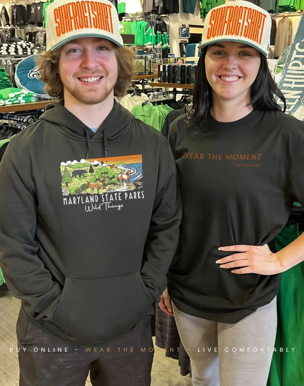 Maryland State Parks wild things shirt