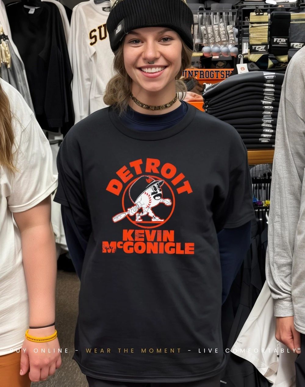 Kevin McGonigle Detroit Tigers Baseball Buddies cartoon shirt