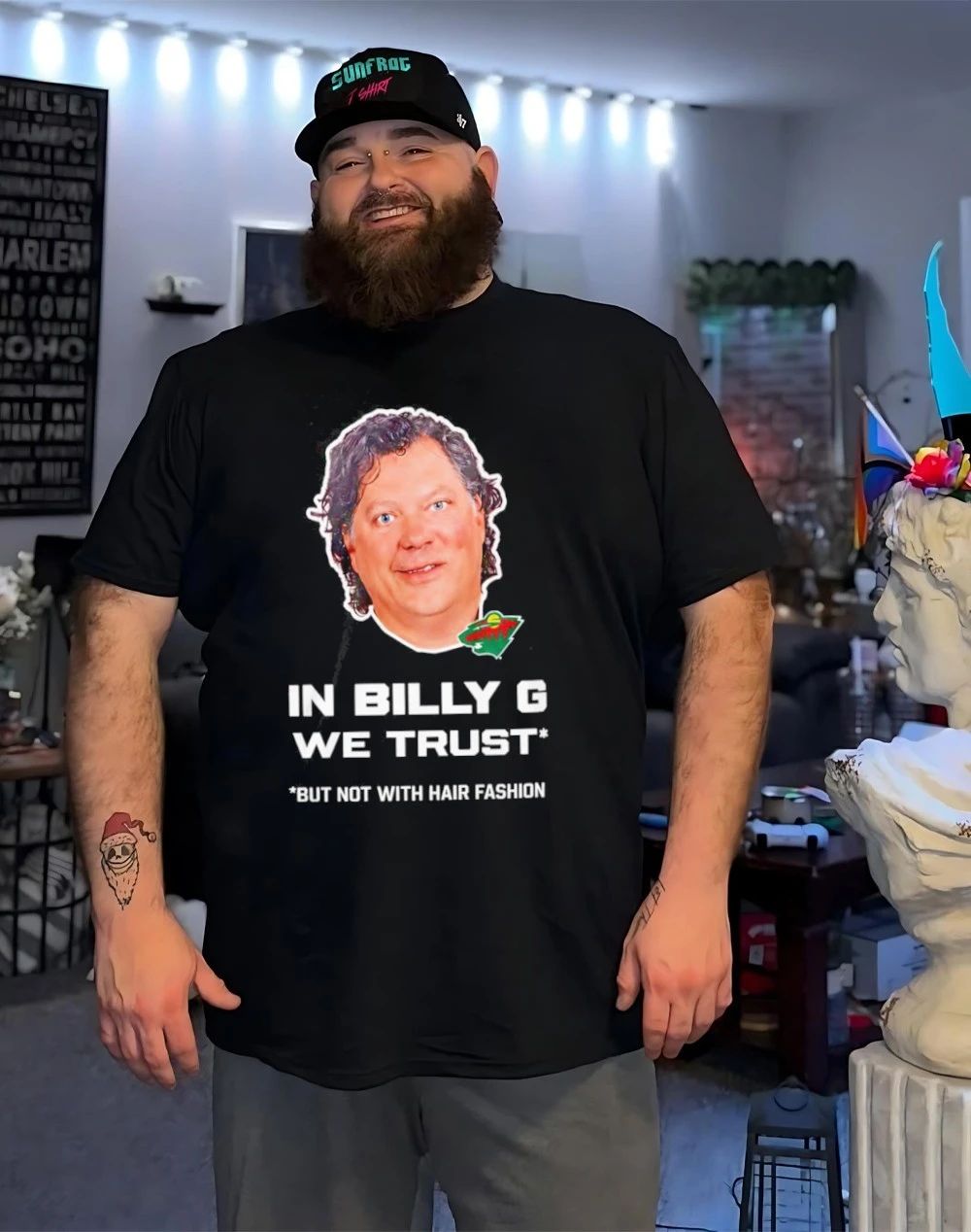 In Billy G We Trust But Not With Hair Fashion shirt