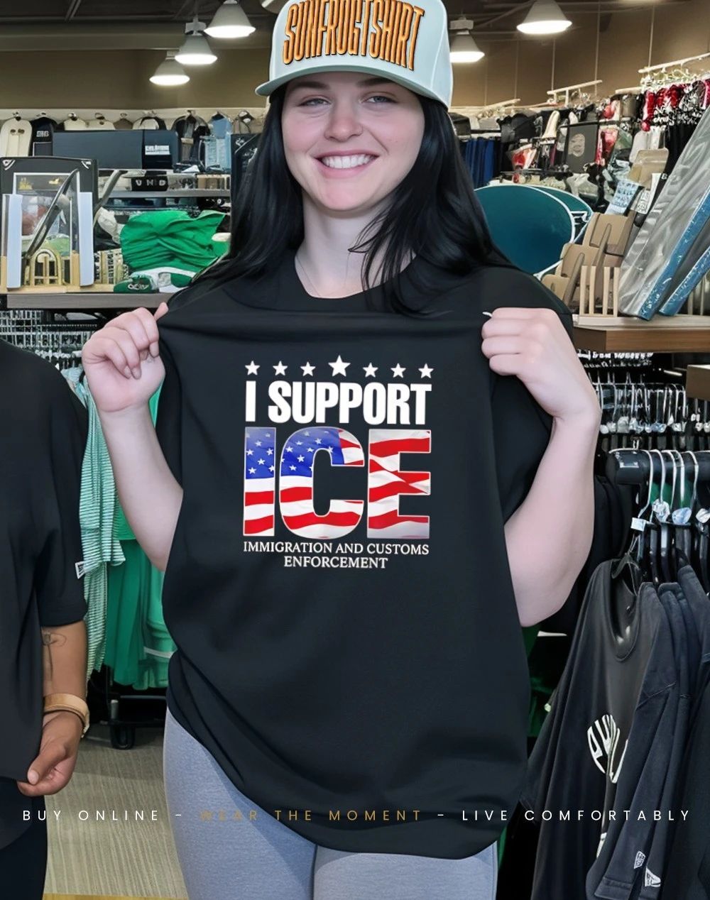 I Support ICE Immigration And Customs Enforcement shirt
