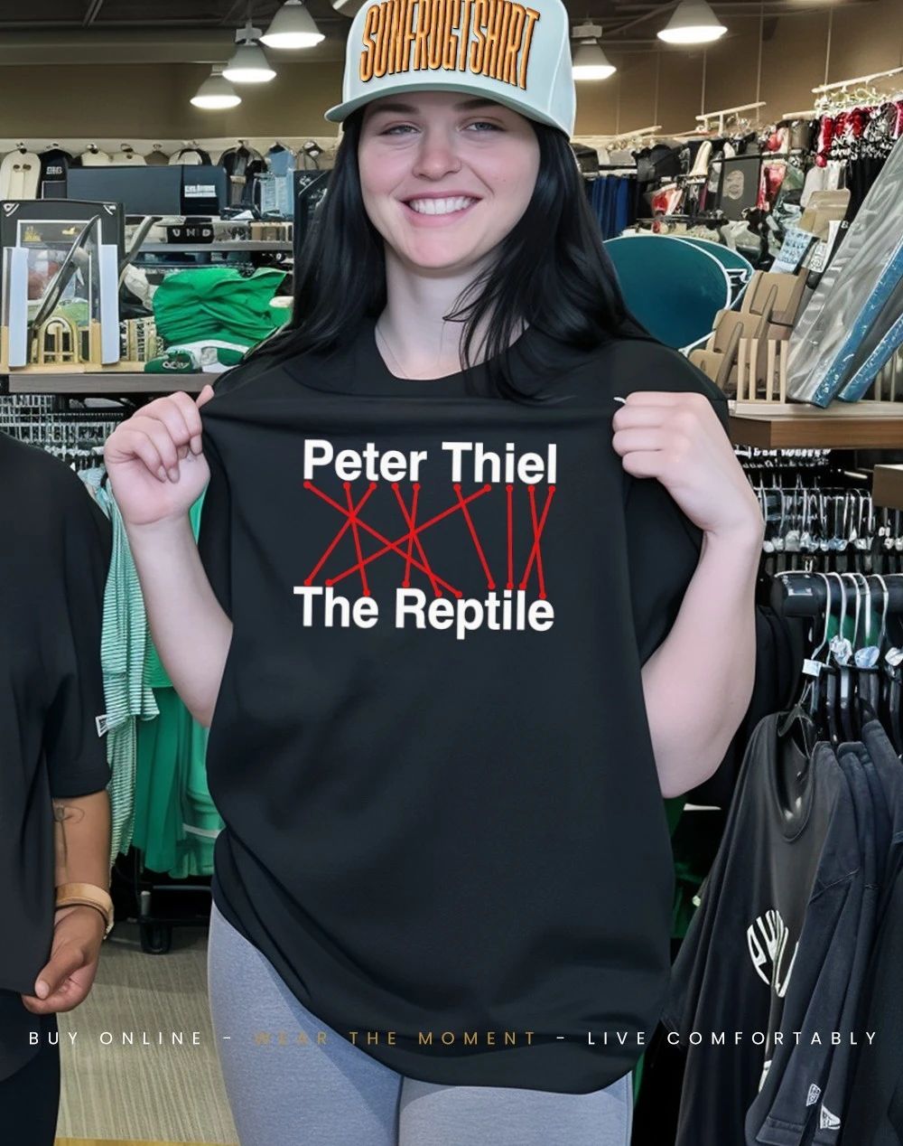Peter Thiel The Reptile CEO shirt