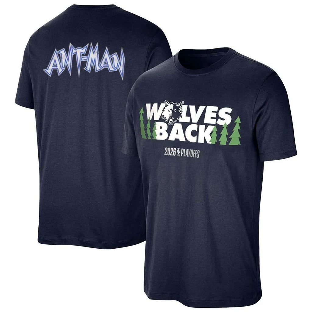 Minnesota Timberwolves Ant-Man Front and Back shirt