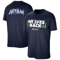Minnesota Timberwolves Ant-Man Front and Back shirt