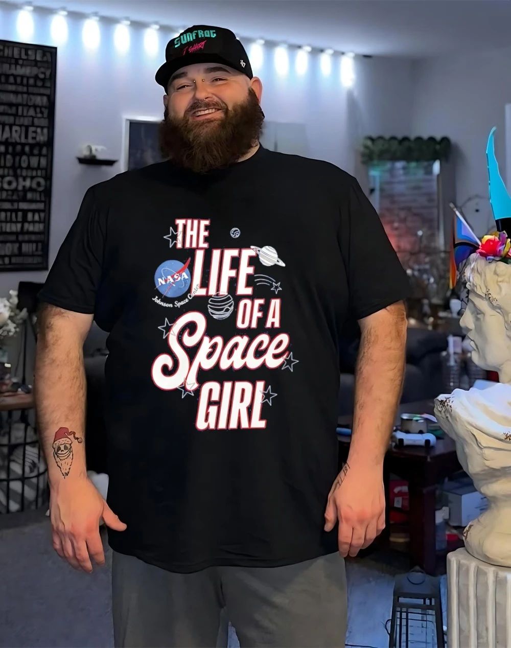 The Life Of A Space Girl Nasa shirt