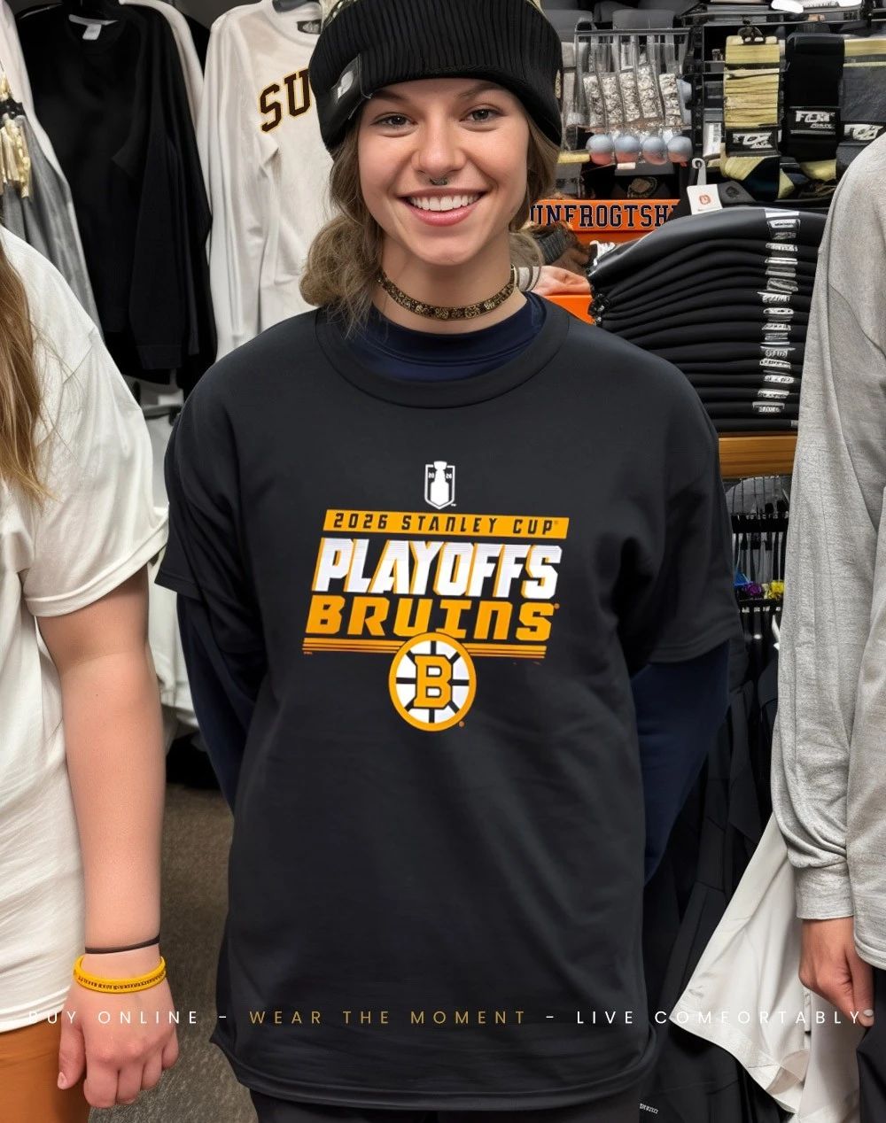 Boston Bruins Black 2026 NHL Playoff Participant shirt