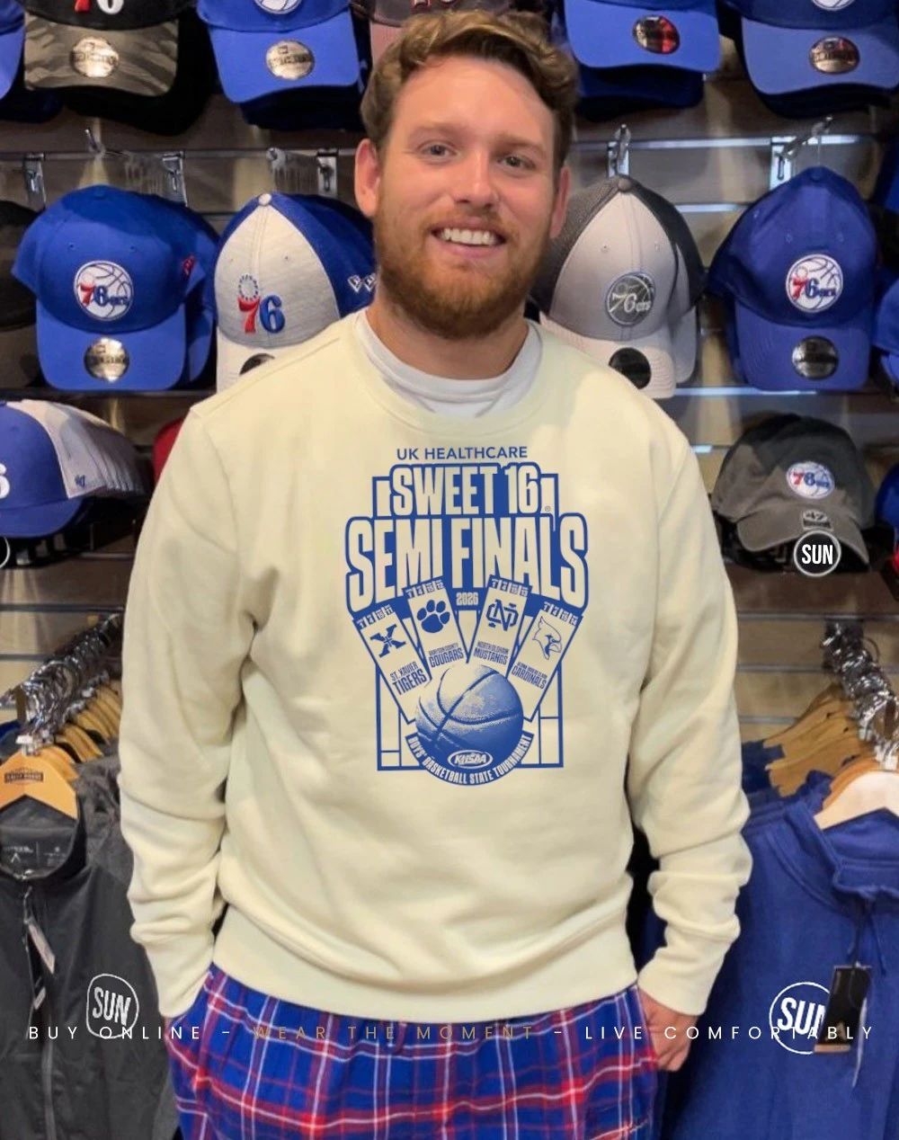2026 KHSAA Boys Basketball Sweet 16 Semifinals State Championships ticker shirt