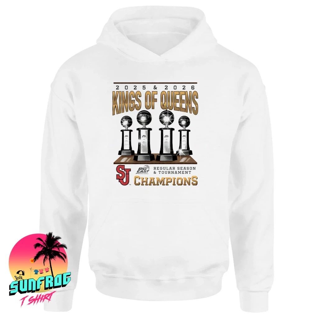 St. John’s Men’s Basketball Big East Regular Season & Tournament Champions 2026 shirt