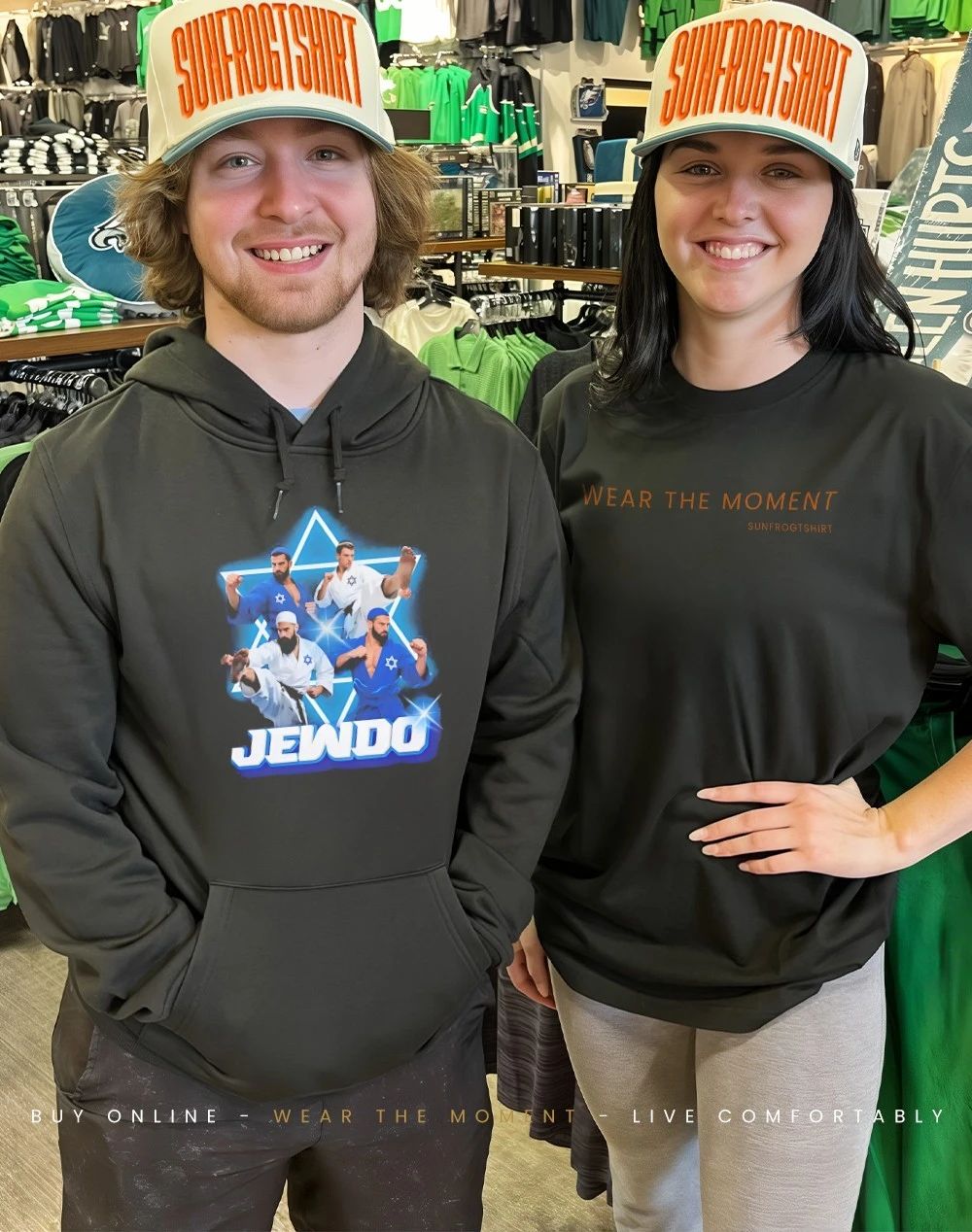 Jewish Taekwondo Jewdo shirt