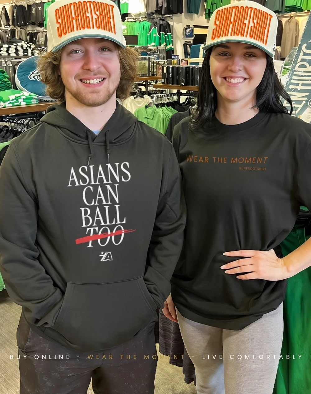 Asians Can Ball Too Asian Americans Sports Shirt