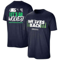 Minnesota Timberwolves let’s go Wolves front and back shirt