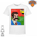 Vintage Comic Public Agent Four Eyes Mustache Retro Pop Art Shirt