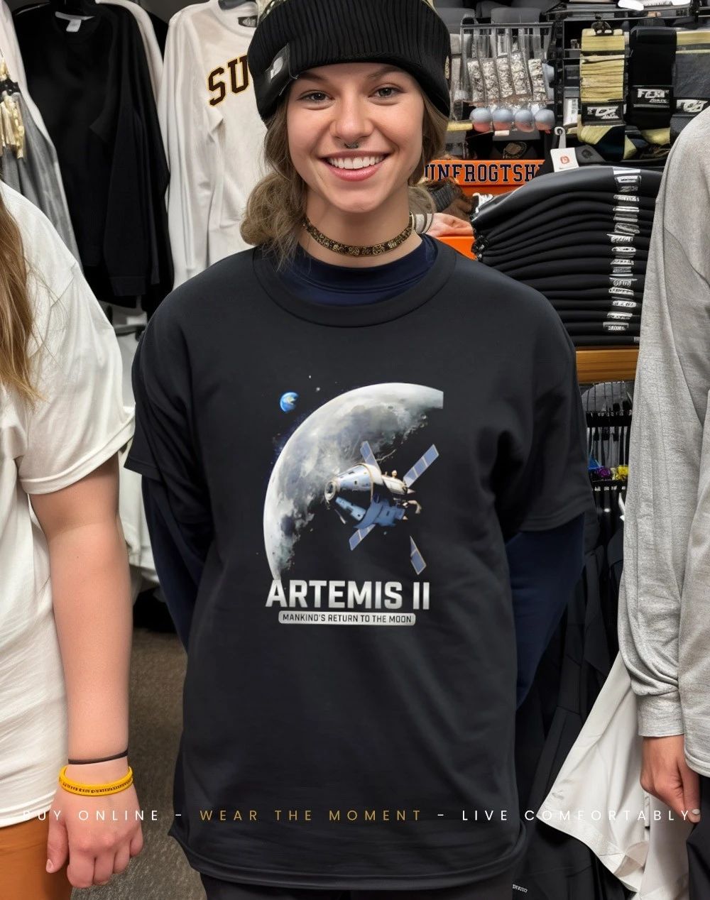 Artemis 2 Mankind’s Return To The Moom shirt