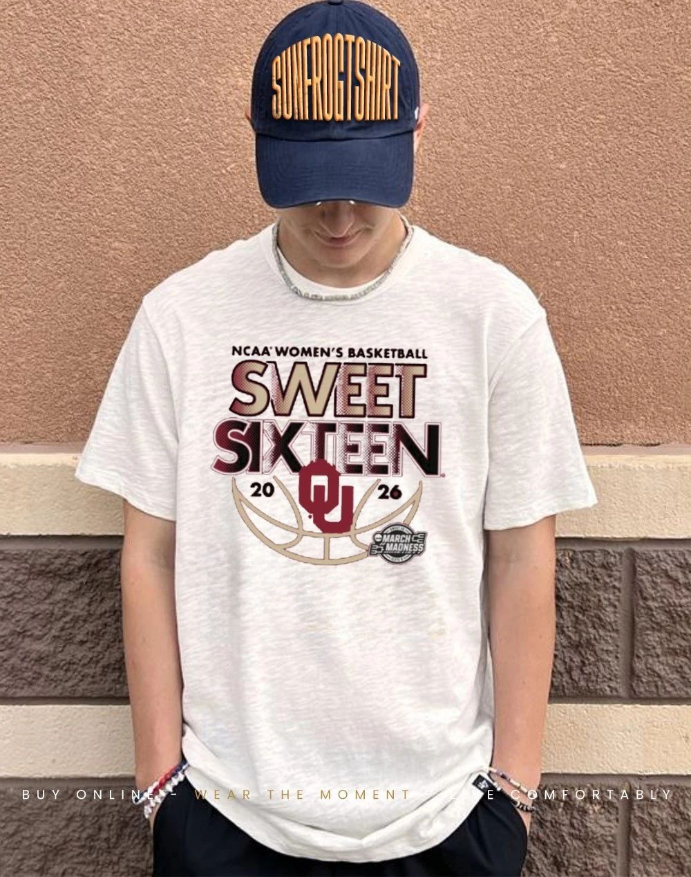 Oklahoma Women’s Basketball 2026 NCAA March Madness Sweet Sixteen shirt