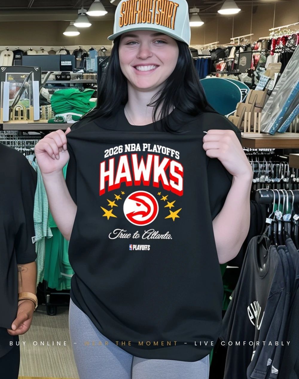 Atlanta Hawks Basketball True To Atlanta Nba 2026 Playoffs shirt