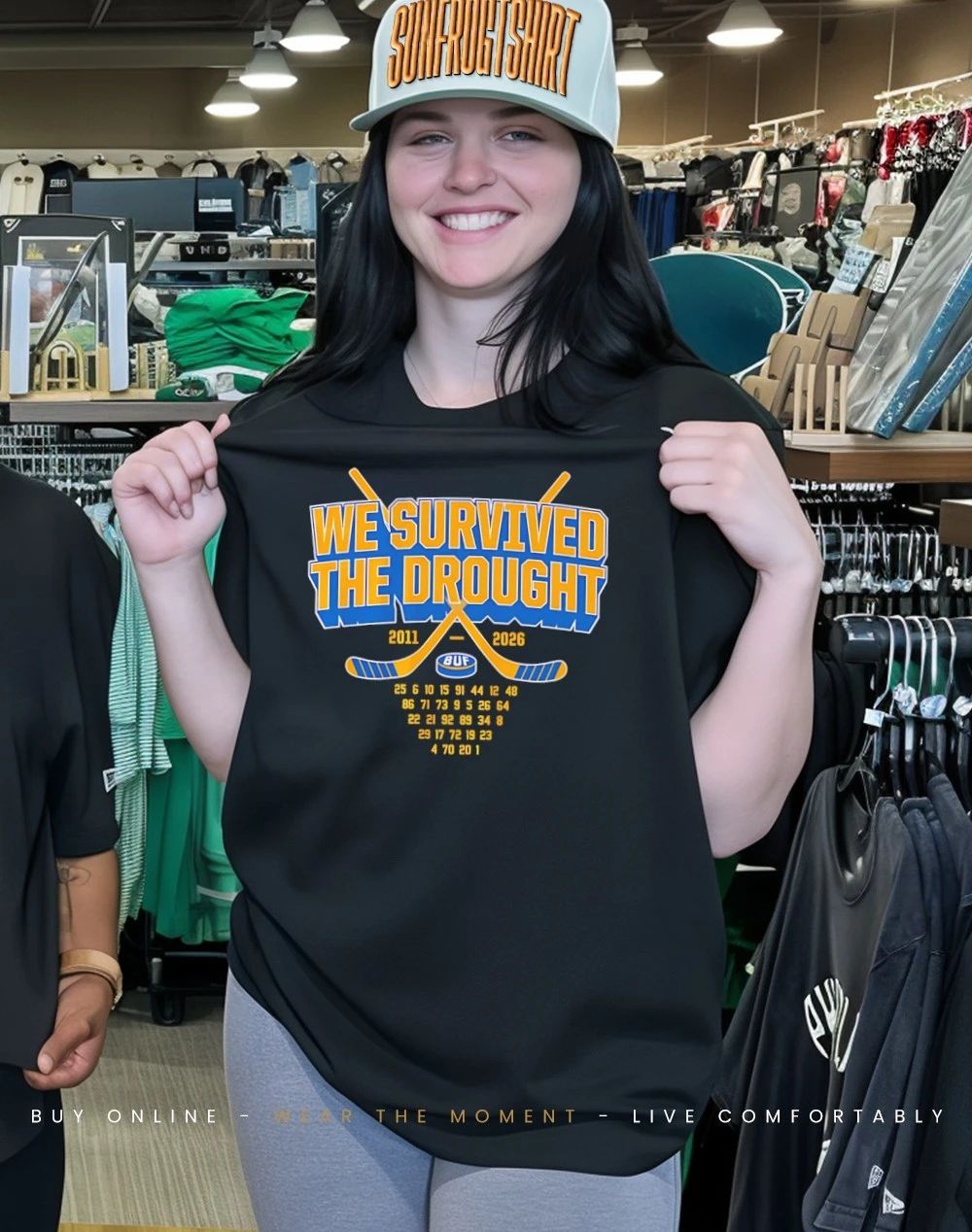 Buffalo Hockey We Survived the Drought 2011 2026 shirt