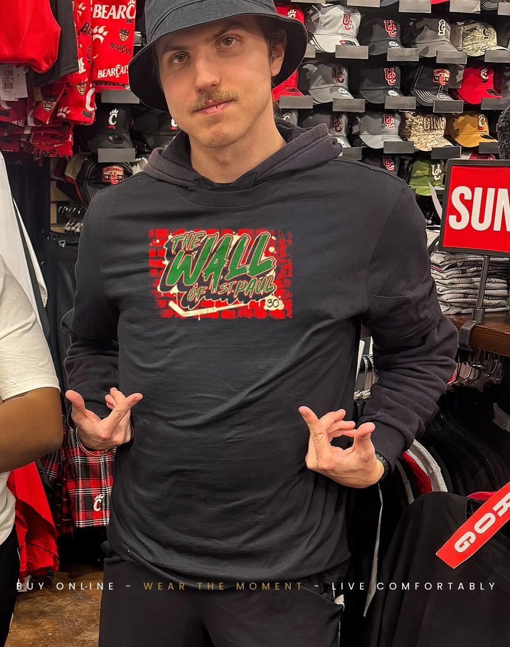 Jesper Wallstedt Minnesota Wild The Brick Wall Of St Paul shirt