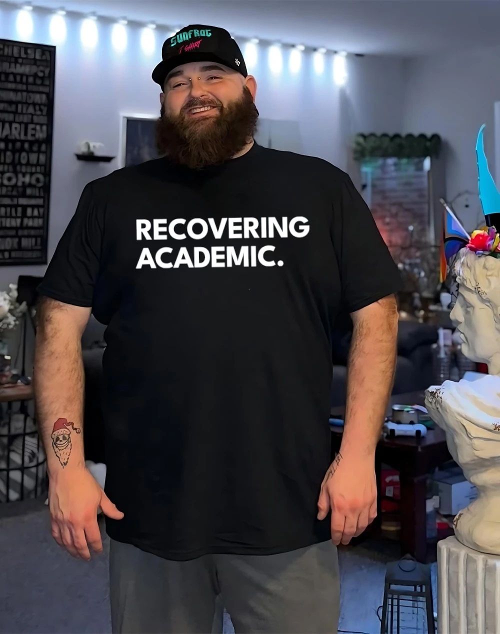 Recovering Academic Logo shirt