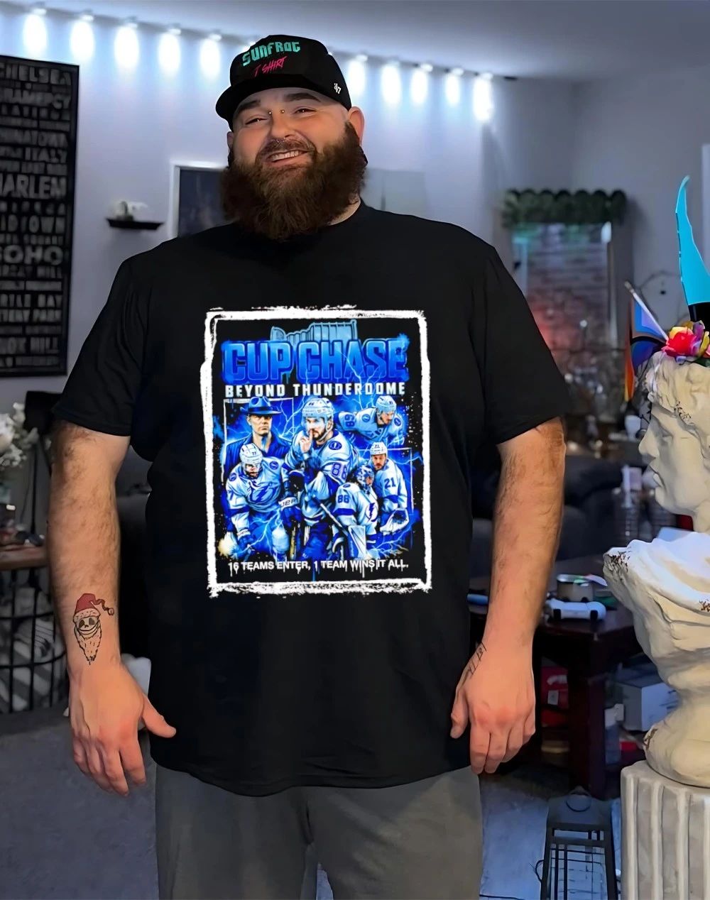 Tampa Bay Lightning Cup chase beyond Thunderdome 1 team wins it all shirt