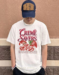 Strawberry swirl candy creme savers shirt