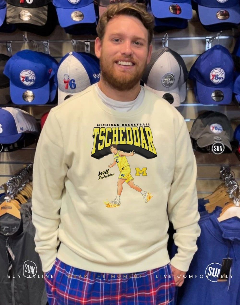Will Tschetter Michigan Wolverines Tscheddar graphic shirt