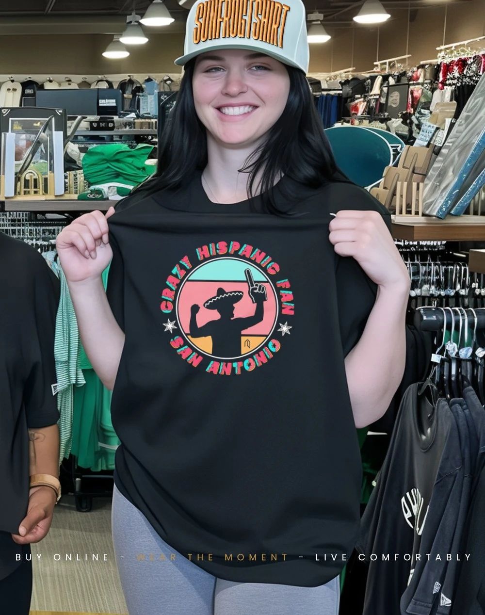 Crazy Hispanic Fan San Antonio Basketball shirt