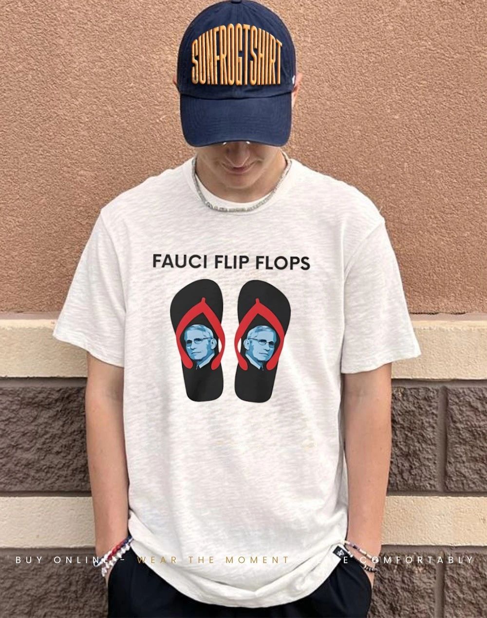Fauci flip flops shirt