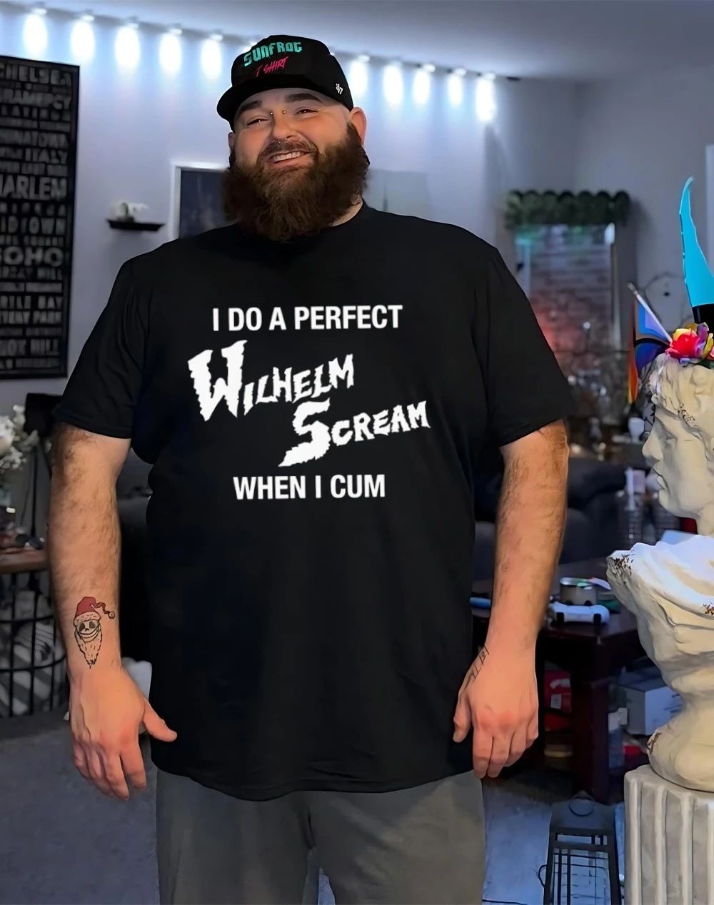 I Do A Perfect Wilhelm Scream When I Cum shirt