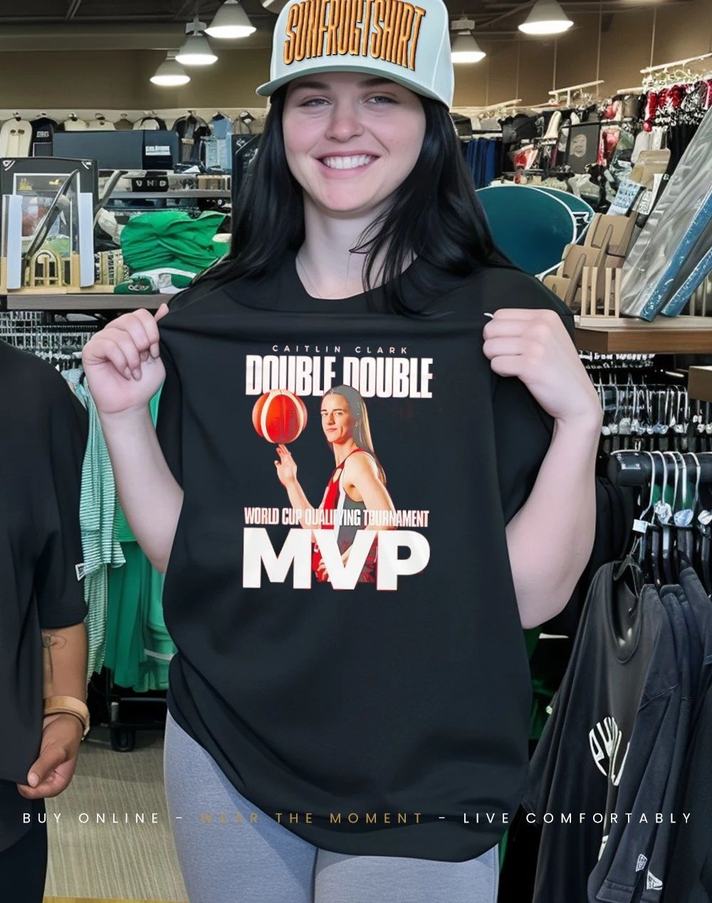 Caitlin Clark MVP of the 2026 FIBA Women’s World Cup Qualifying Tournament shirt
