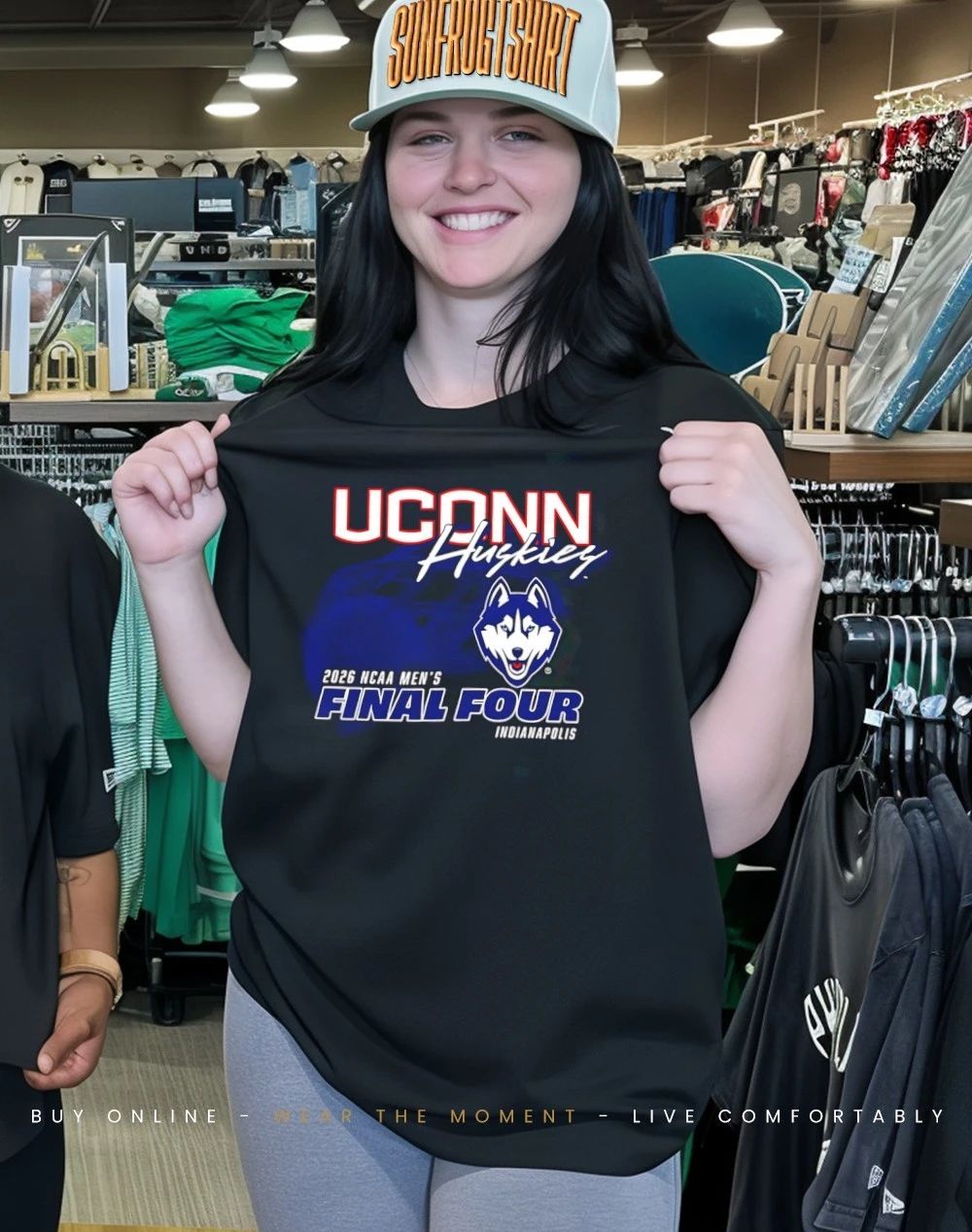 Uconn Huskies 2026 NCAA Men’s Final Four basketball vintage shirt