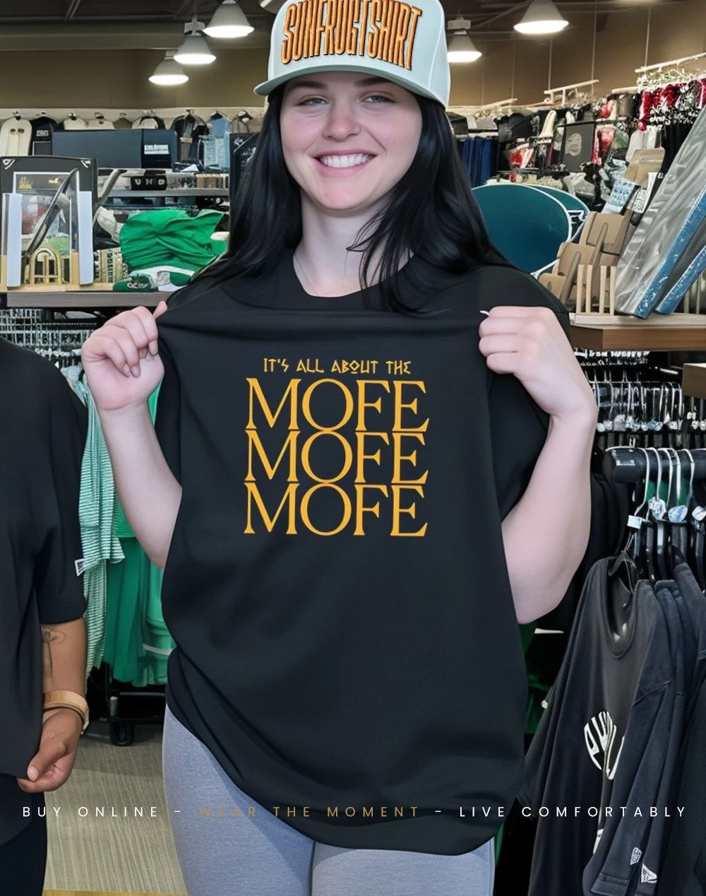 It’s all about the mofe shirt