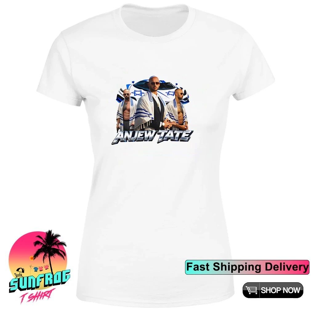 Anjew Tate Jews graphic shirt
