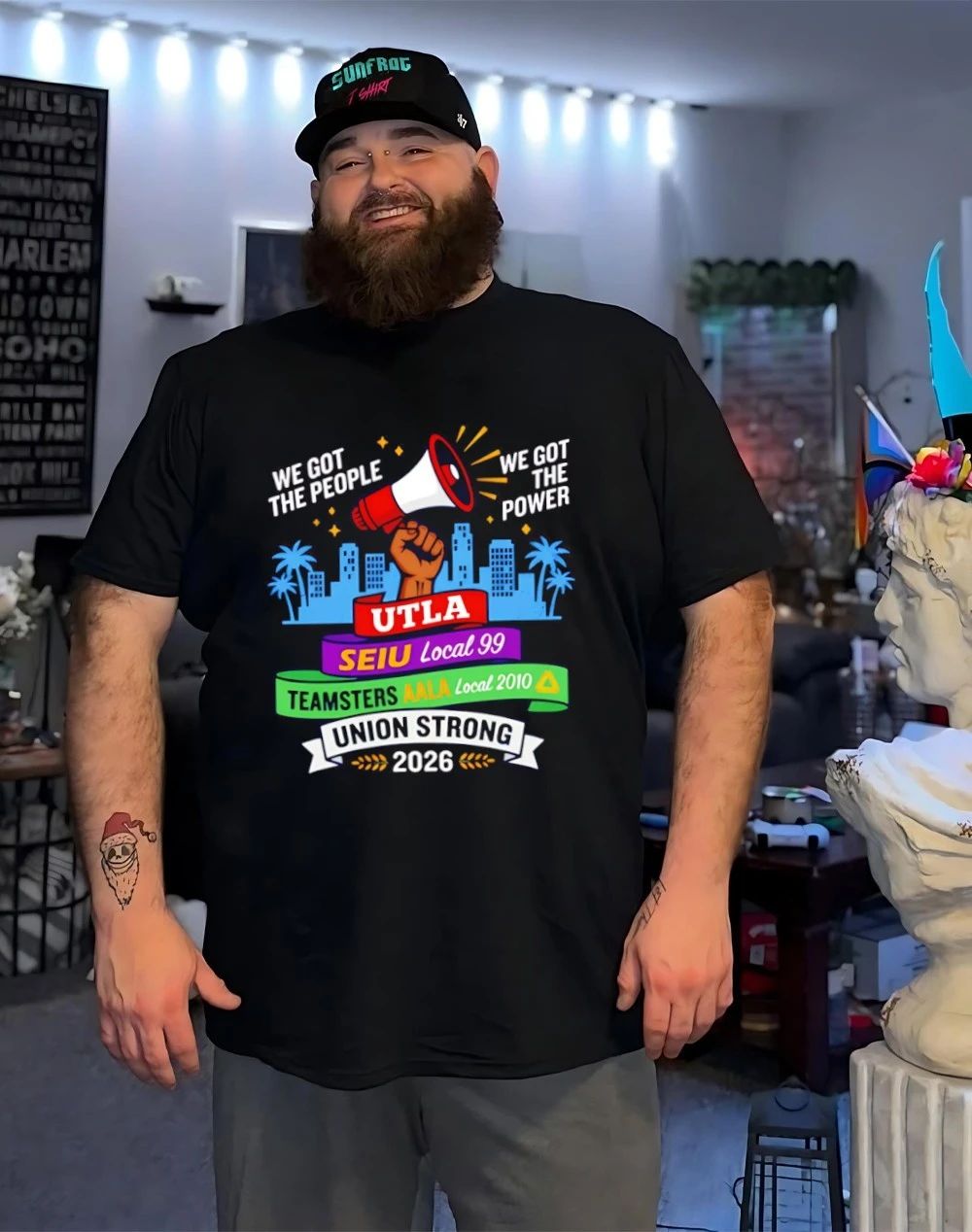 Labor Movement UTLA SEIU AALA We Got The People The Power Union Strong shirt