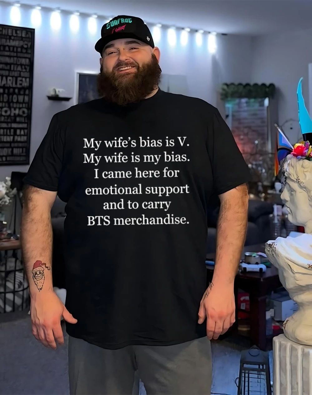 My Wife’s Bias Is V My Wife Is My Bias shirt