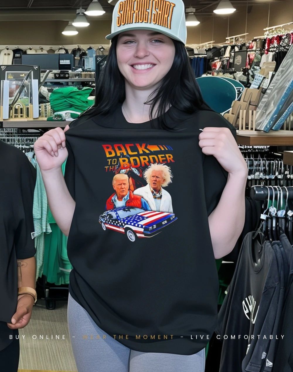 Donald Trump Back To The Border Shirt