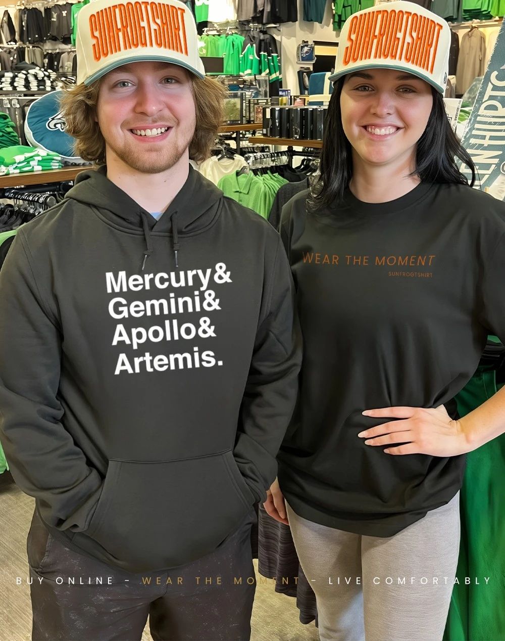 Mercury Gemini Apollo Artemis shirt