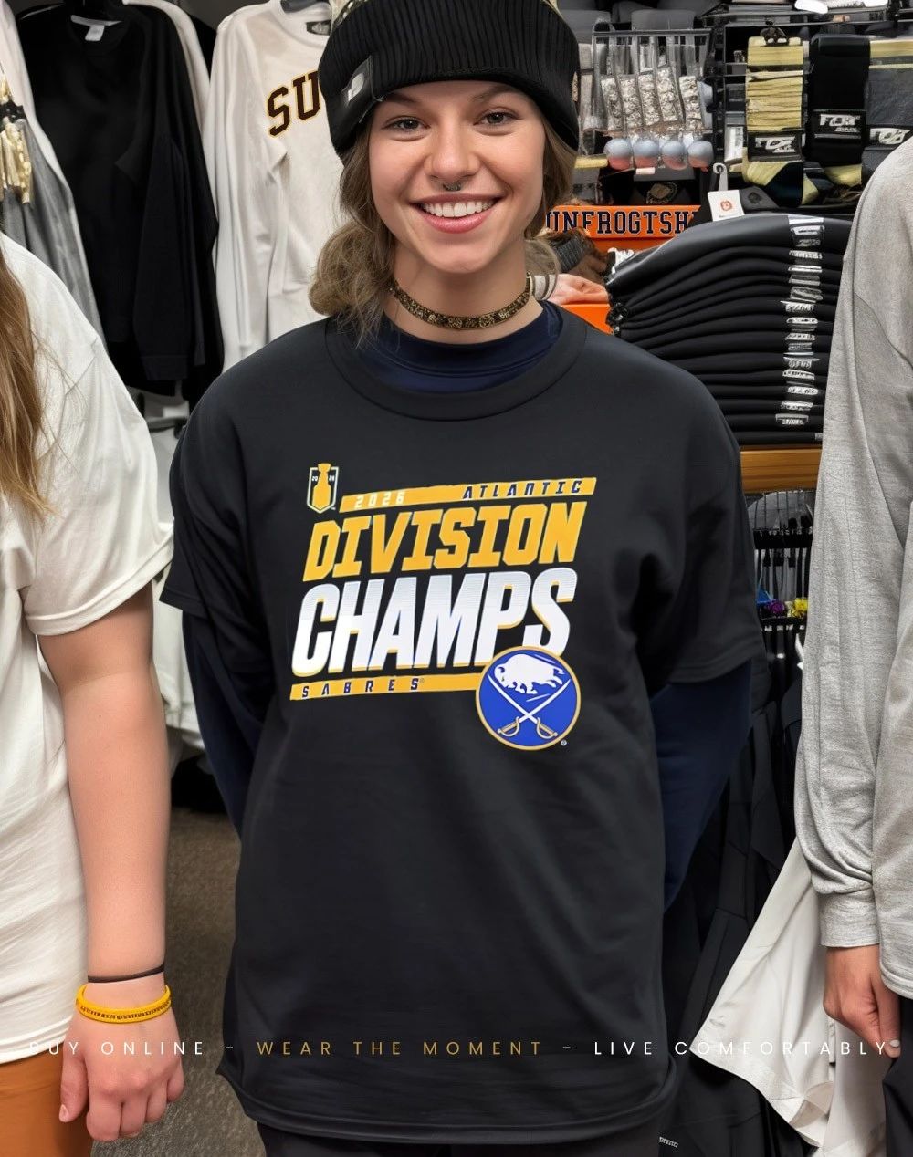 Buffalo Sabres 2026 Atlantic Division Champions shirt