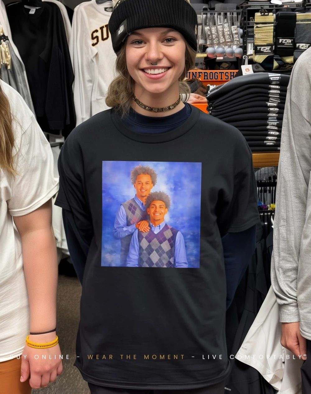 Brayden Burries Koa Peat Step Brothers shirt