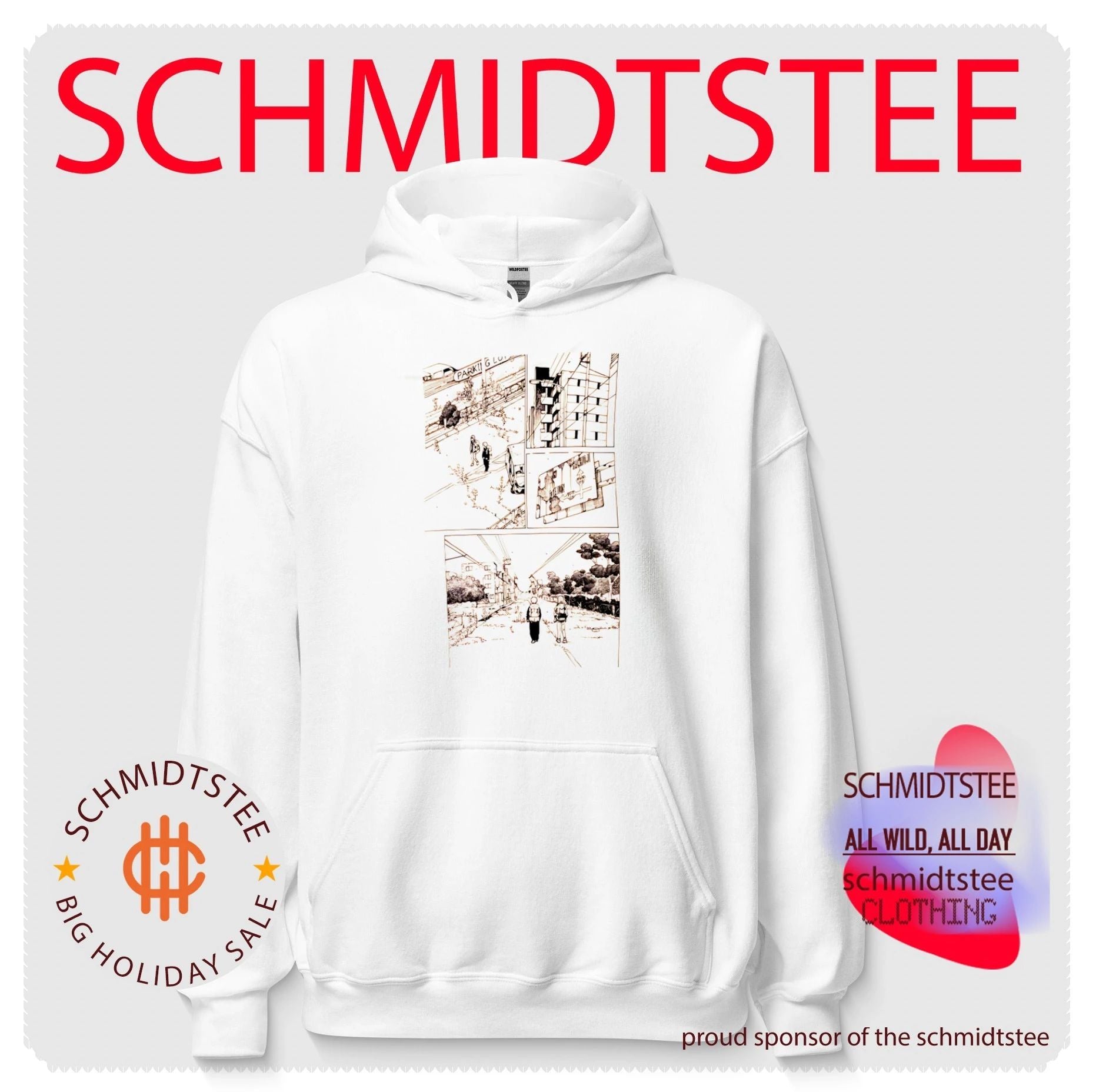 Anime Post-Apocalyptic Hachioji Station Scene shirt