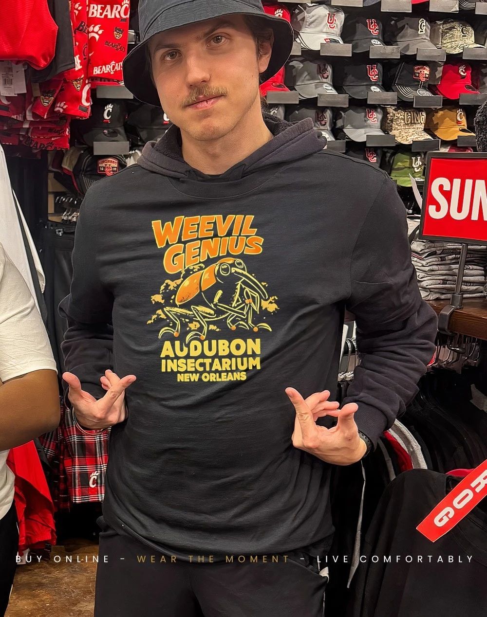 Weevil Genius Audubon Insectarium New Orleans Shirt