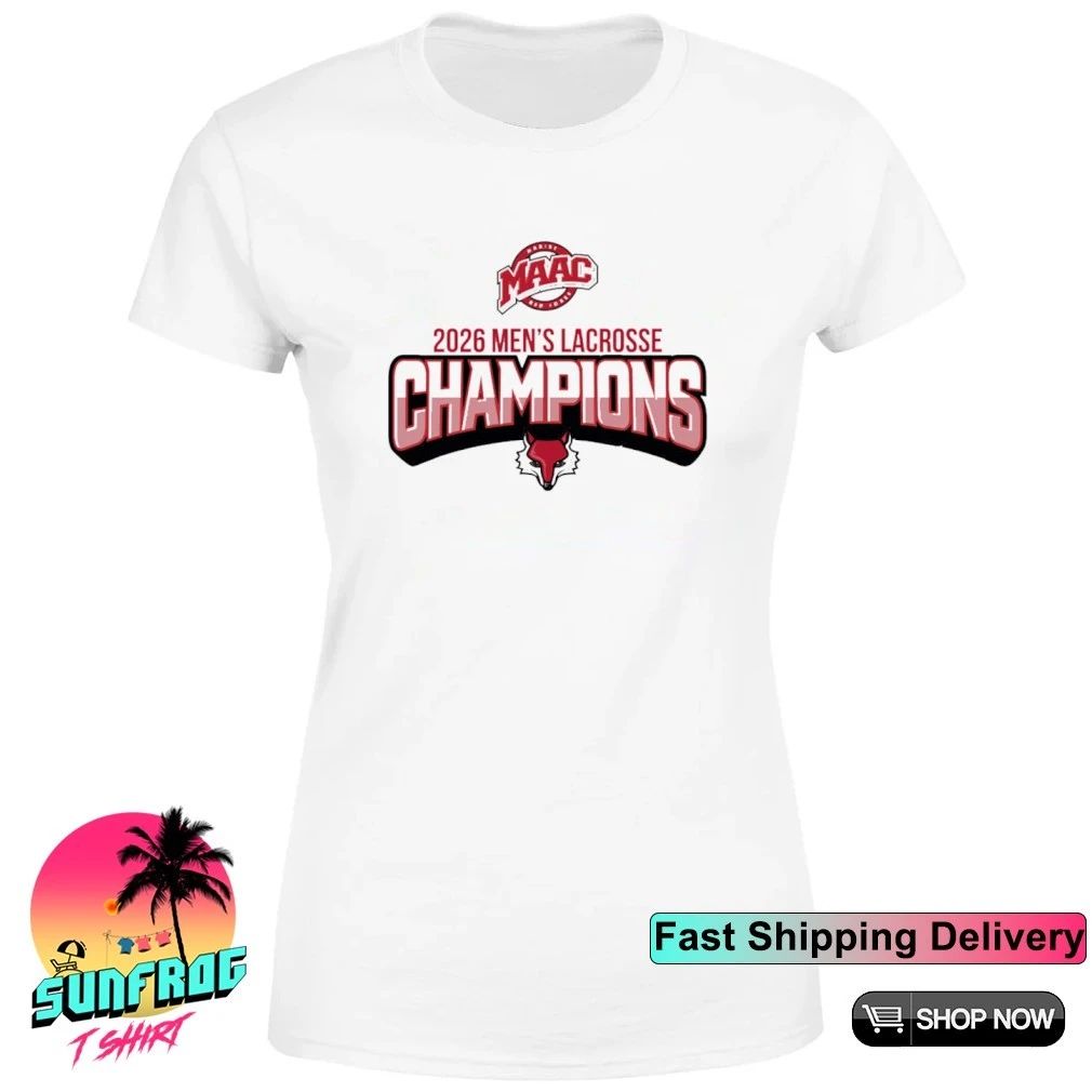 Marist Lacrosse 2026 Men’s Lacrosse Champions shirt