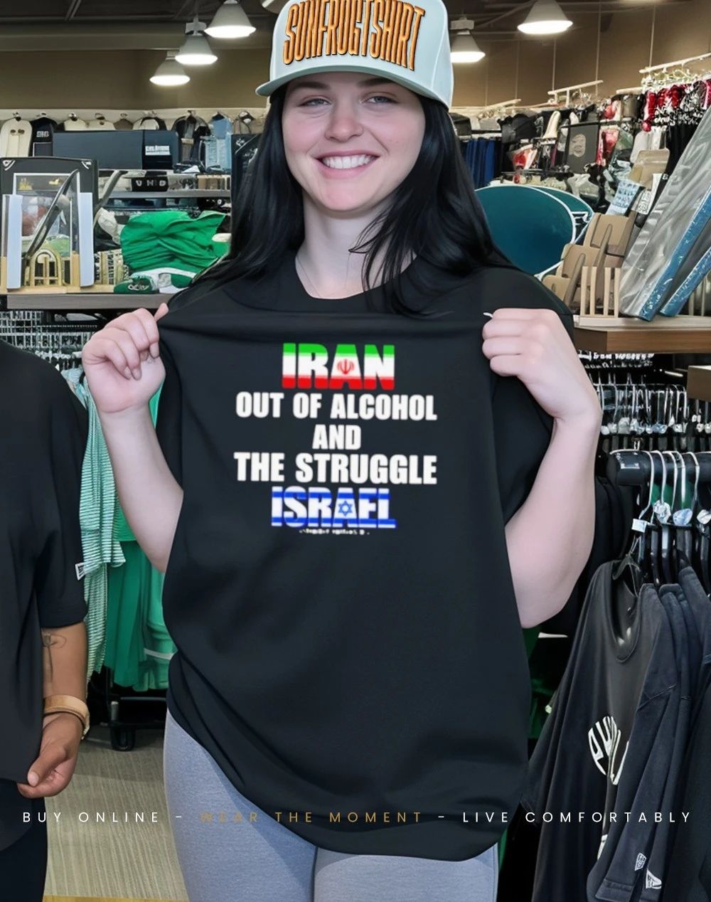 Iran Out Of Alcohol And The Struggle Israel Shirt