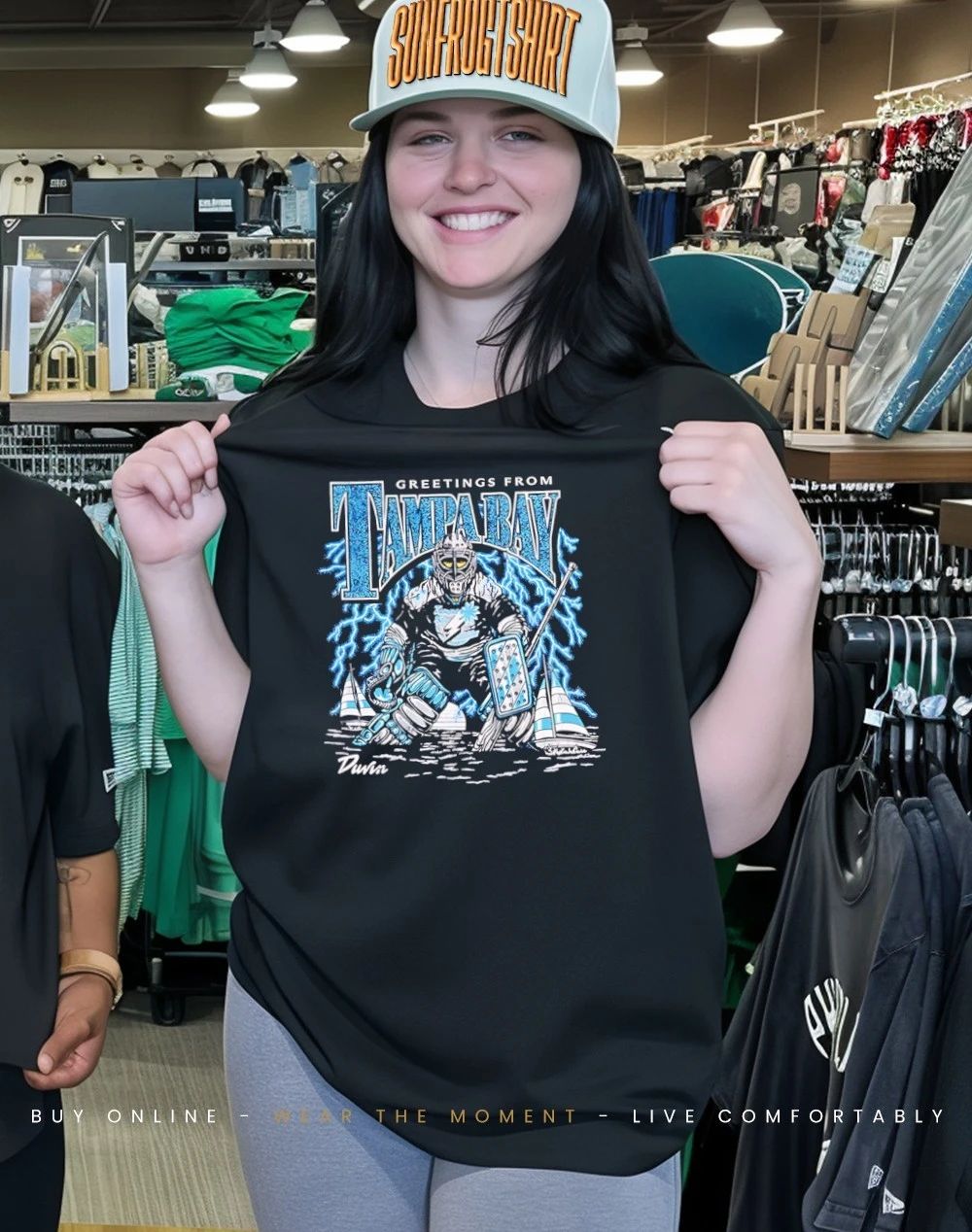 Duvin x Tampa Bay Lightning Goalie Greeting From Tampa shirt