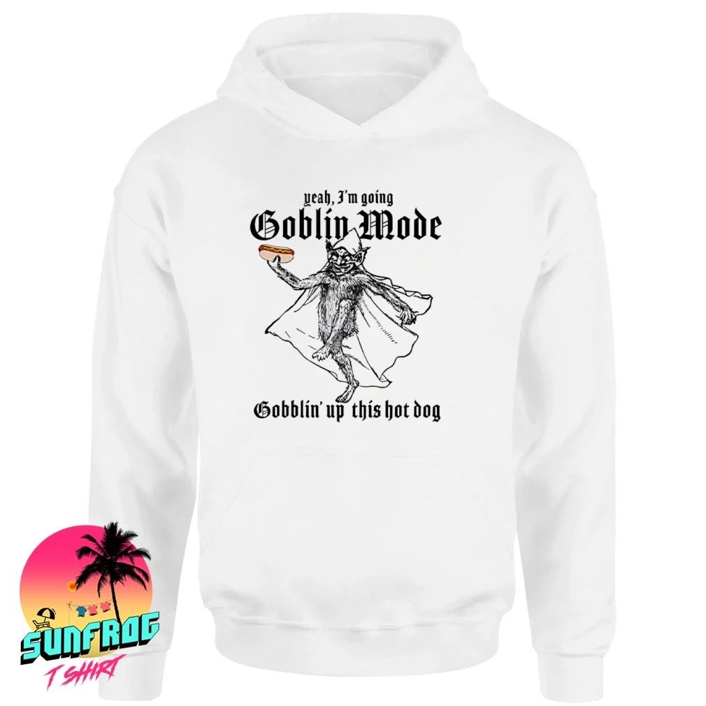 Yeah I’m Going Goblin Mode Gobblin’ Up This Hot Dog shirt